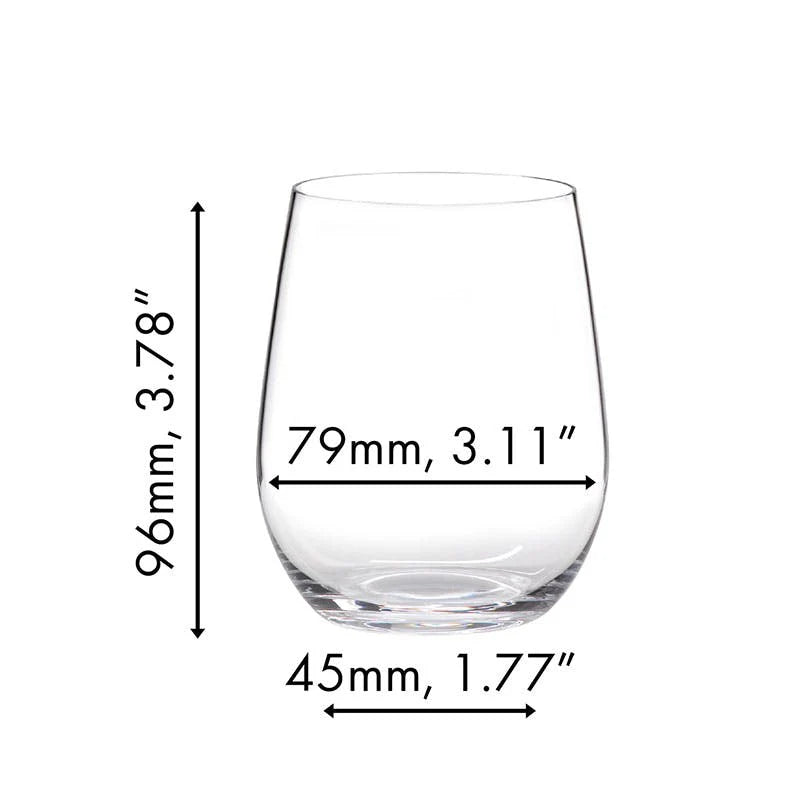 Riedel O Wine Tumbler Viognier / Chardonnay Glasses (Set of 6) (6141988602042)