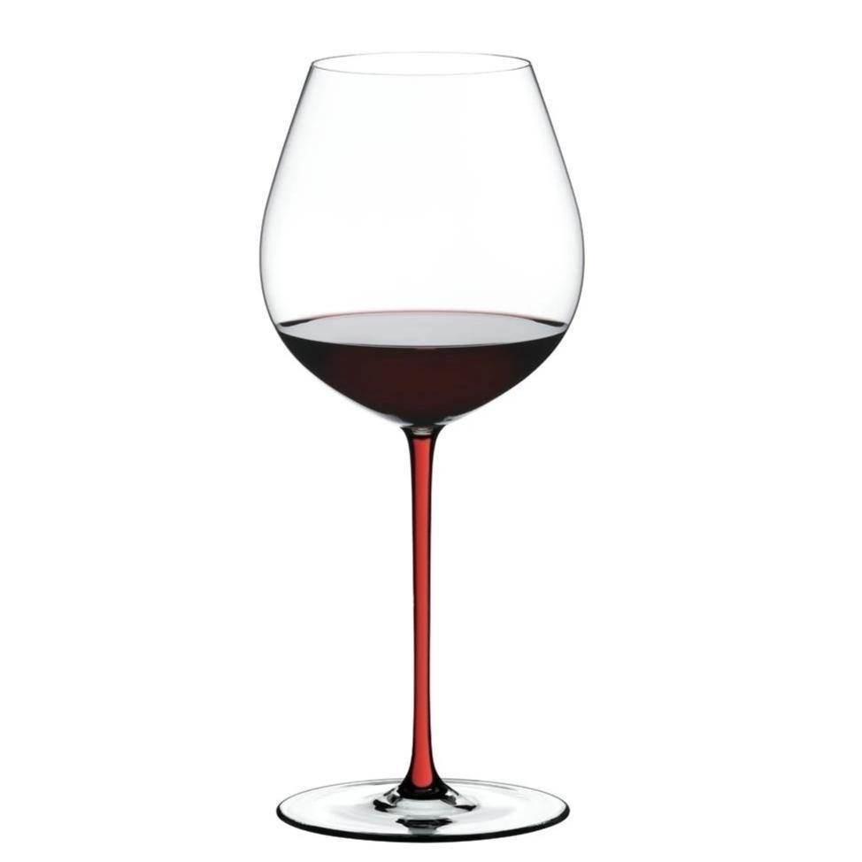 Riedel Fatto A Mano Old World Pinot Noir Red Glass (Single) – The UKs ...