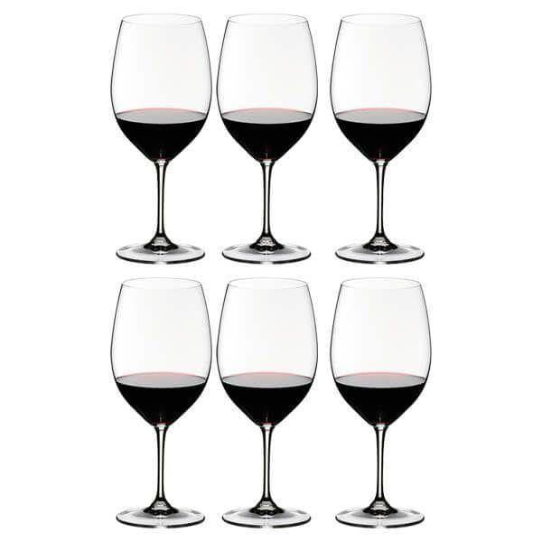 Riedel Vinum Bordeaux Glasses (Set of 6) The UKs leading retailer of