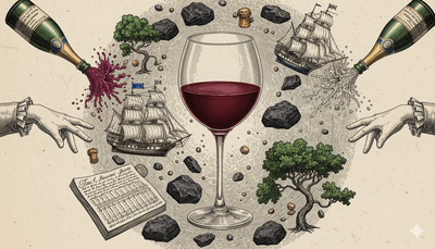 The History of The Wine Glass - A Tale of Exploding Bottles and and Naval Warfare