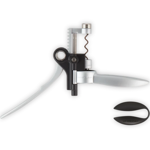 Le Creuset Corkscrew Lever Model Satin Chrome LM250 (14864148431231)
