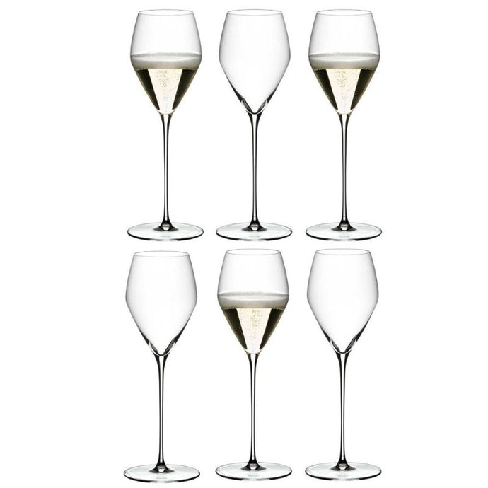 Riedel Veloce Champagne Wine Glasses (Set of 6) (8505638289630) (14927361081727)