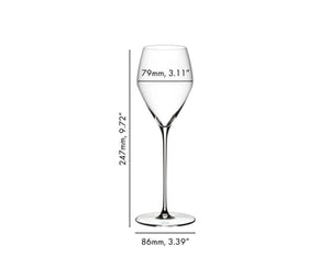 Riedel Veloce Champagne Wine Glasses (Set of 6) (8505638289630) (14927361081727)