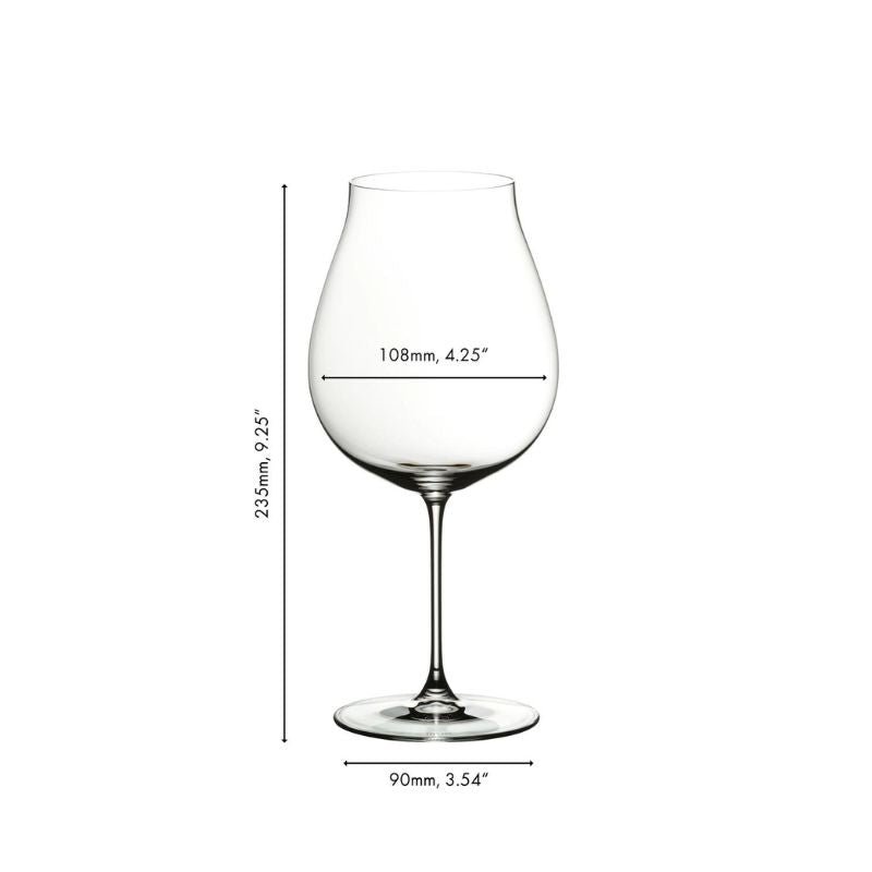 Riedel Veritas Pinot Noir (New World) Glasses (Set of 4) – The UKs ...