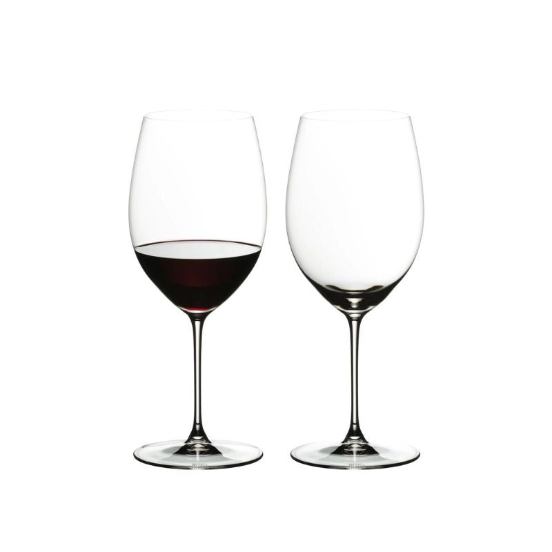 Cabernet and Merlot wine glasses