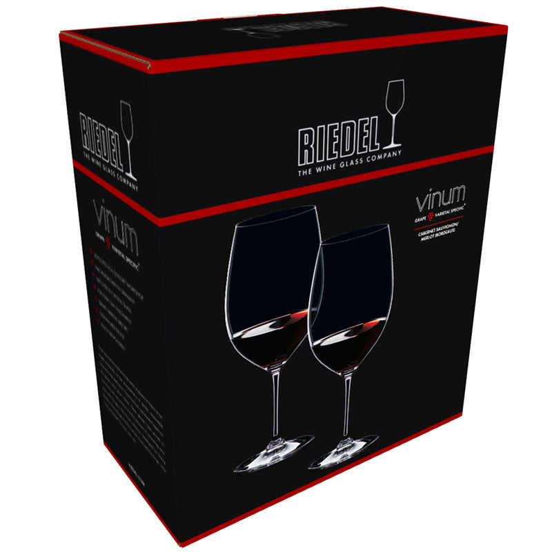 Verre Riedel Riedel Vinum Bordeaux Glasses – The Riedel Shop - Wine Glass Specialists