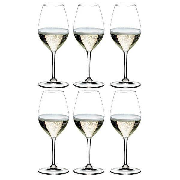 Riedel Vinum Champagne Wine Glasses (Set Of 6) – The UKs Leading ...