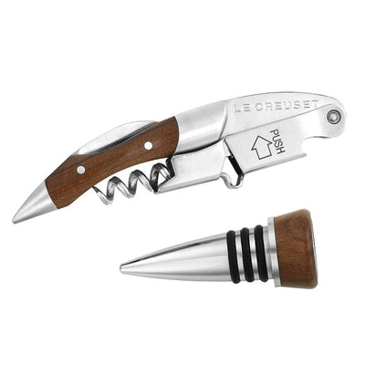Le Creuset GS-190 Waiter's Corkscrew and Stopper Gift Set - Art of Living Cookshop (6591338905658) (8257118601438)