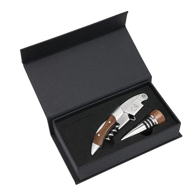 Le Creuset GS-190 Waiter's Corkscrew and Stopper Gift Set - Art of Living Cookshop (6591338905658) (8257118601438)