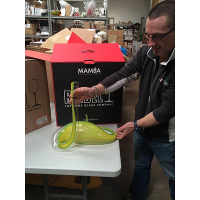 Riedel Decanter Mamba Double Magnum Green - {{ The Riedel Shop }} (4744803221641)