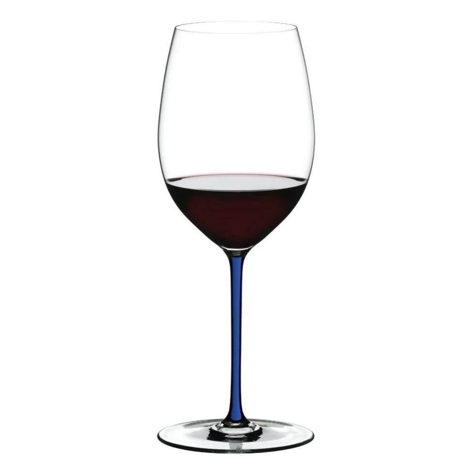 Riedel Fatto A Mano Cabernet / Merlot Dark Blue Glass (Single) – The ...