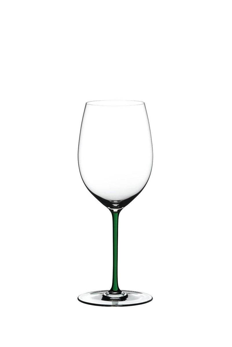 Riedel Fatto A Mano / Merlot Green Glass (Single) The UKs