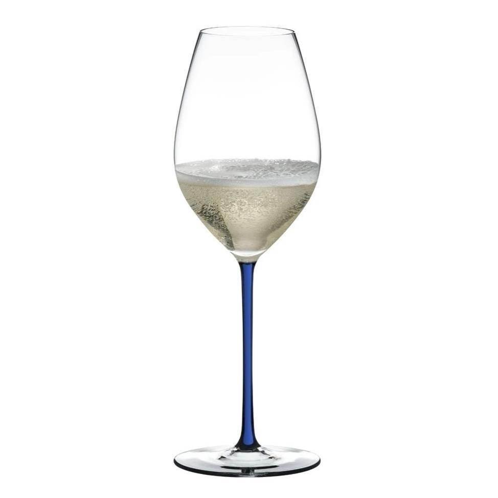 Riedel Fatto A Mano Champagne Dark Blue Glass (Single) – The UKs ...